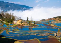 6日間5泊プライベートツアー：昆明+撫仙湖+建水+元陽+普者黒+弥勒